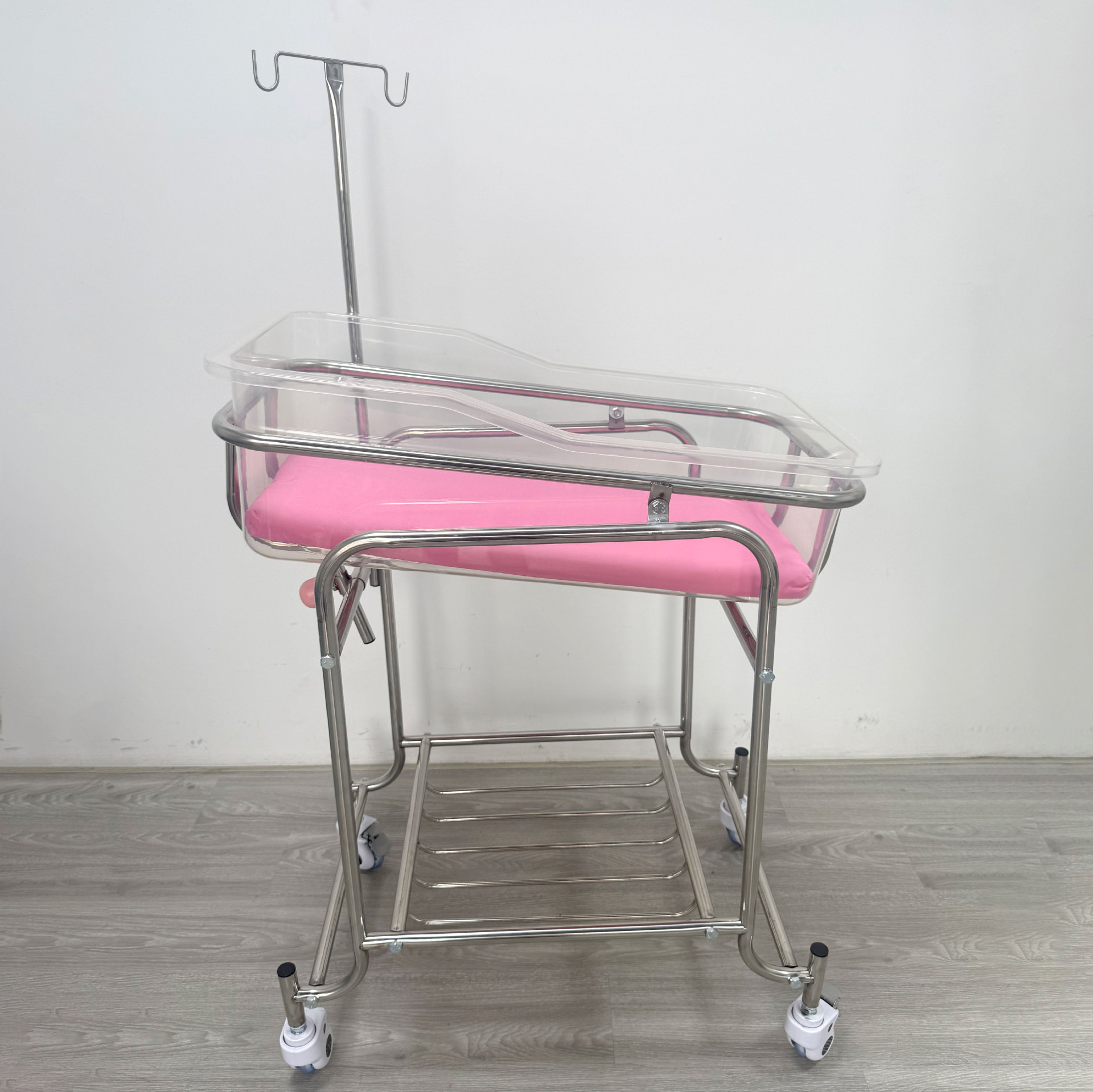 Baby Nursery Trolley - Troli Tempat Tidur Bayi Stainless Steel,