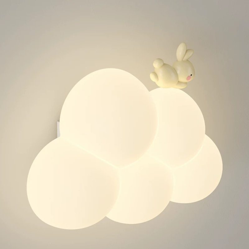 Baby Nursery Wall Lights - Lampu Dinding Awan Samping Tempat Tidur