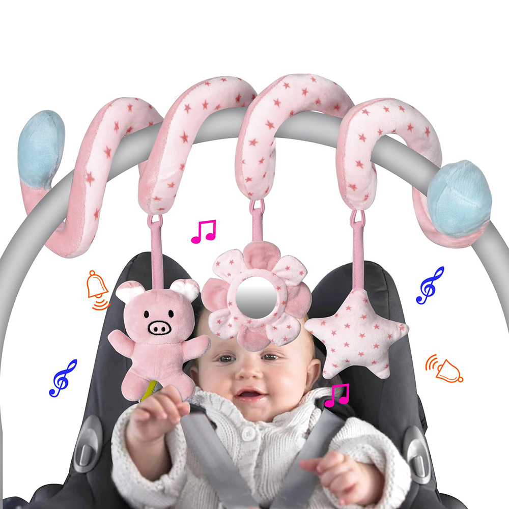 Baby Nursery Trolley - Mainan gantung Spiral bayi, kursi mobil