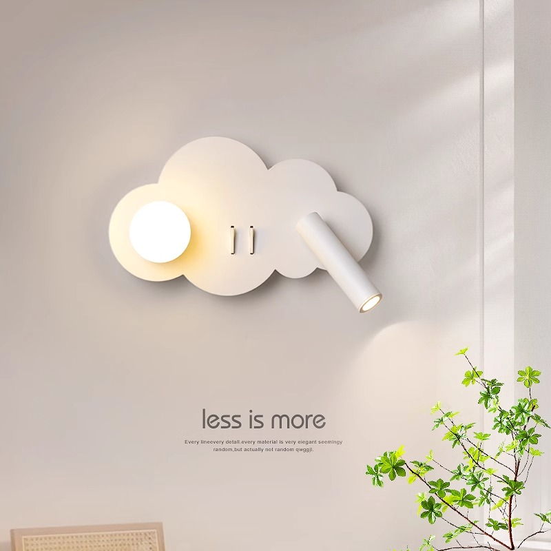 Baby Nursery Wall Lights - Lampu Dinding Kamar Tidur Awan dengan