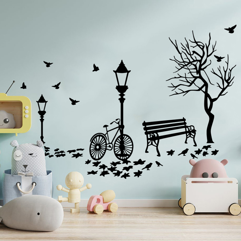 Stiker Dinding Lampu Jalan Poh - Baby Nursery Wall Lights ulasan dan harga