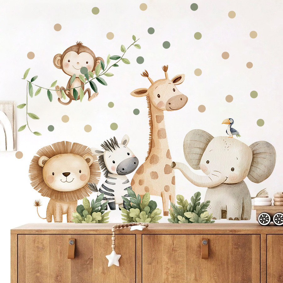 Stiker Dinding Hewan Hutan Boh - Baby Girl Nursery Quotes ulasan dan harga