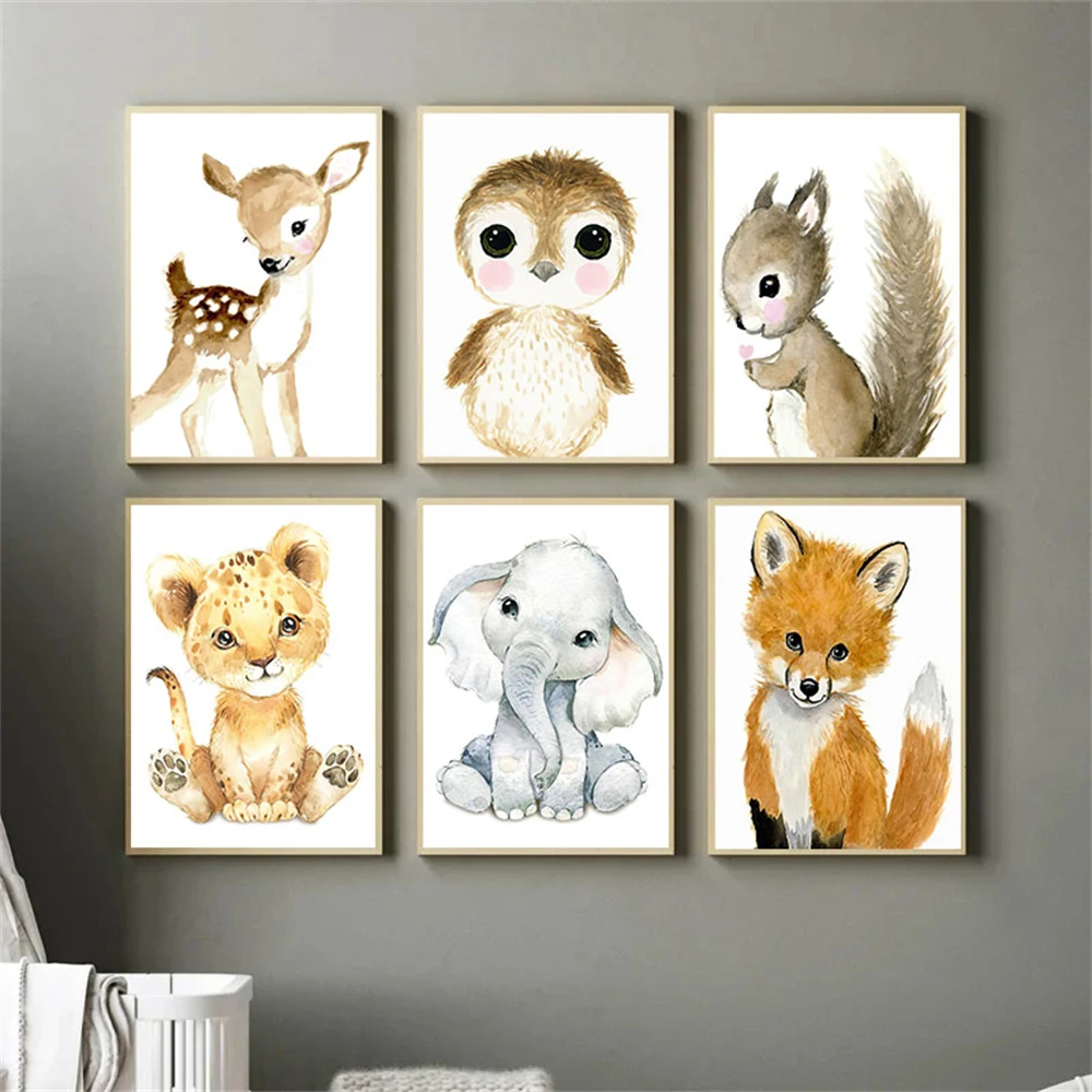 Gambar Cetak Tanpa Bingkai, De - Baby Nursery Frames ulasan dan harga