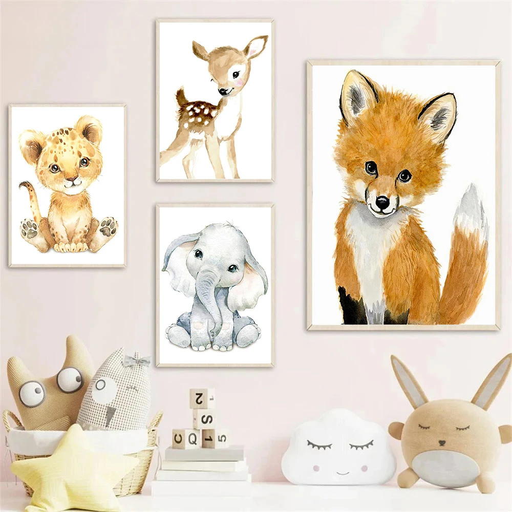 Gambar Cetak Tanpa Bingkai, De - Baby Nursery Frames ulasan dan harga