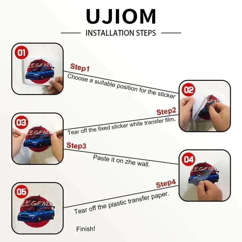 UJIOM Stiker Dinding Kartun Zh - Baby Nursery Wall Lights ulasan dan harga