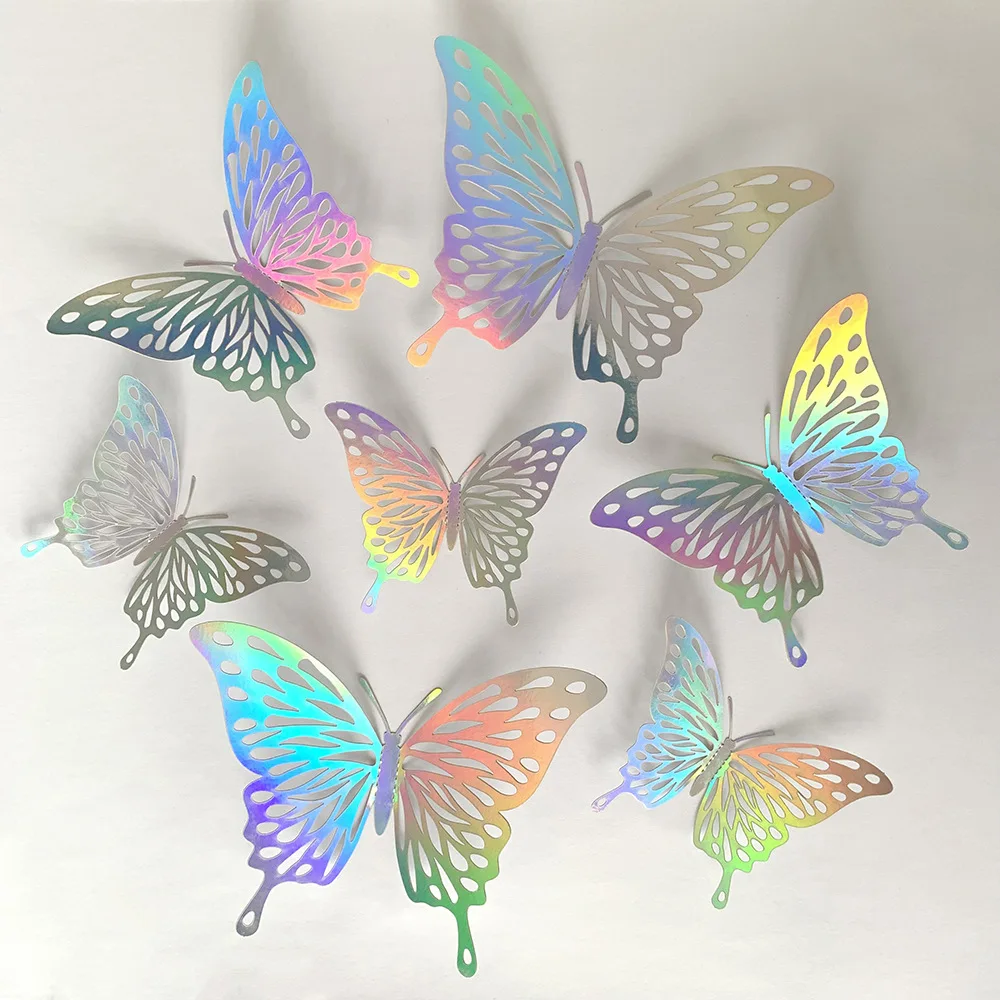 12 Buah Stiker Kupu-kupu 3D De - Baby Girl Nursery Quotes ulasan dan harga