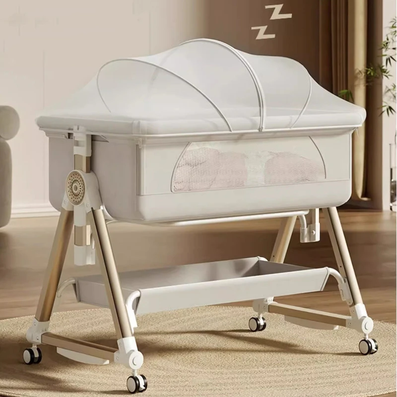 Tempat Tidur Bayi Pintar 8-in- - Baby Nursery Trolley ulasan dan harga