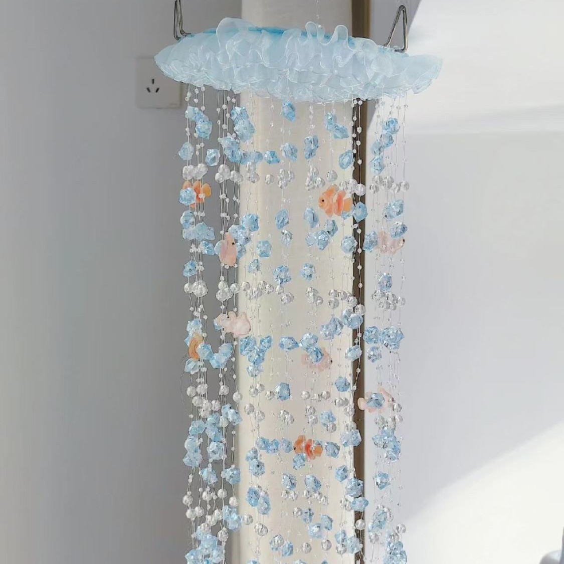 Lonceng Angin Gantung Air Koi  - Baby Nursery Decor Girl ulasan dan harga