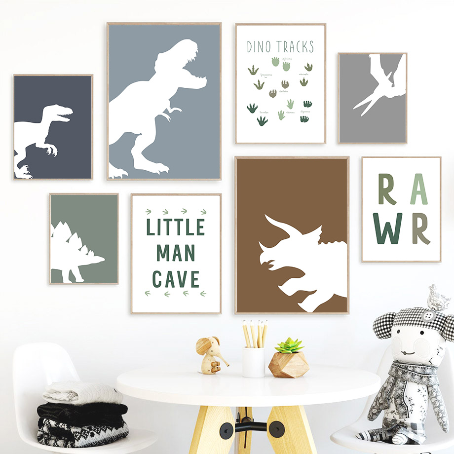 Dinosaurus Jurassic Tyrannosau - Baby Girl Nursery Quotes ulasan dan harga
