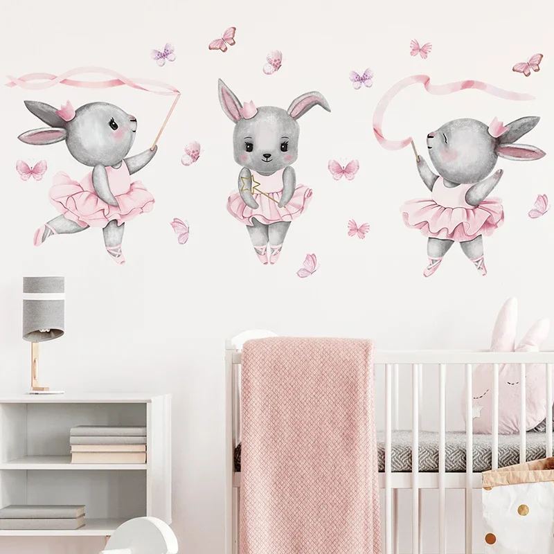 Cat tangan balet kelinci penar - Baby Girl Nursery Quotes ulasan dan harga
