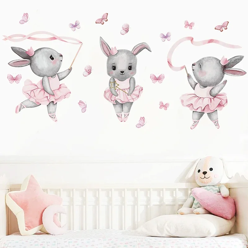 Cat tangan balet kelinci penar - Baby Girl Nursery Quotes ulasan dan harga