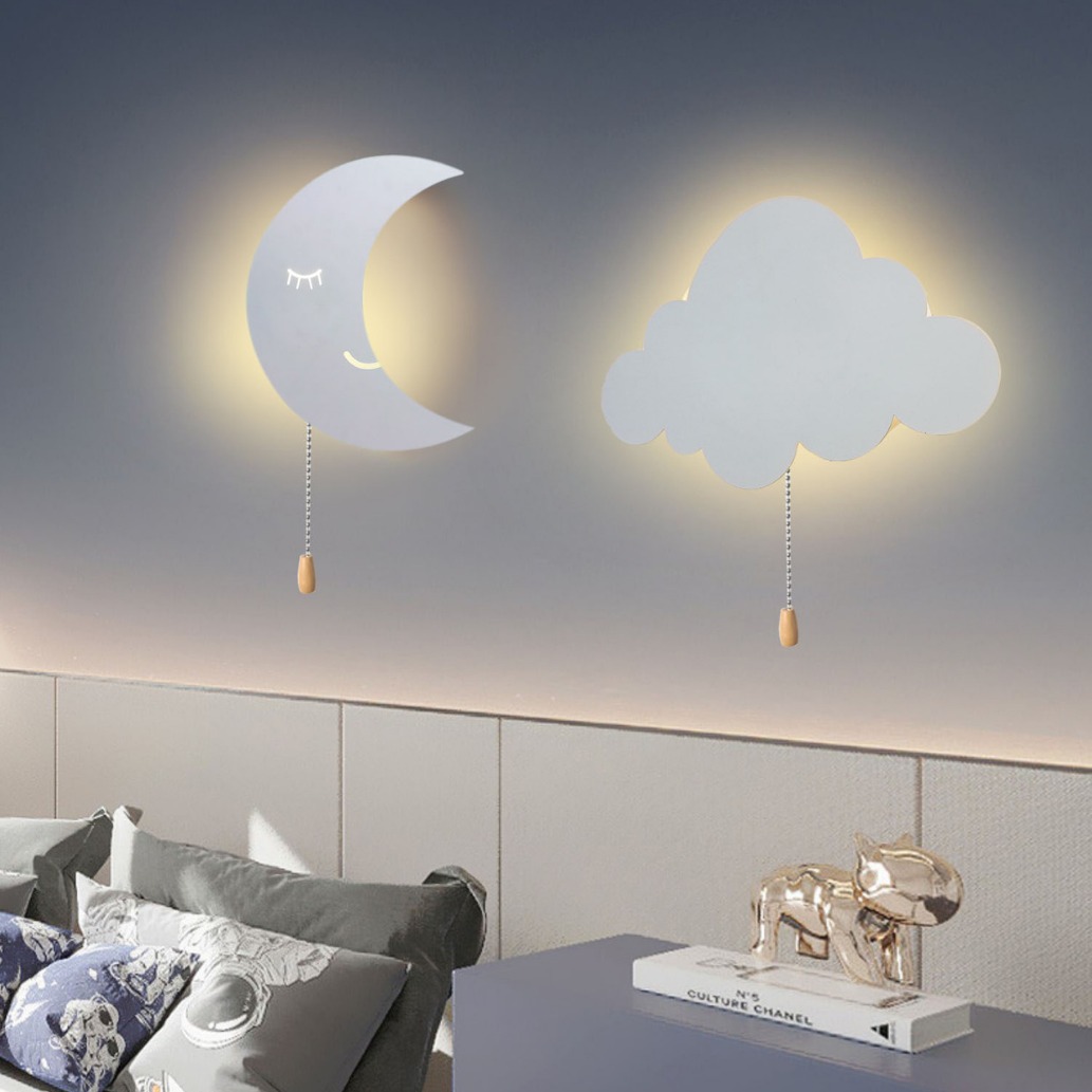 Lampu Dinding dapat diisi daya - Baby Nursery Wall Lights ulasan dan harga