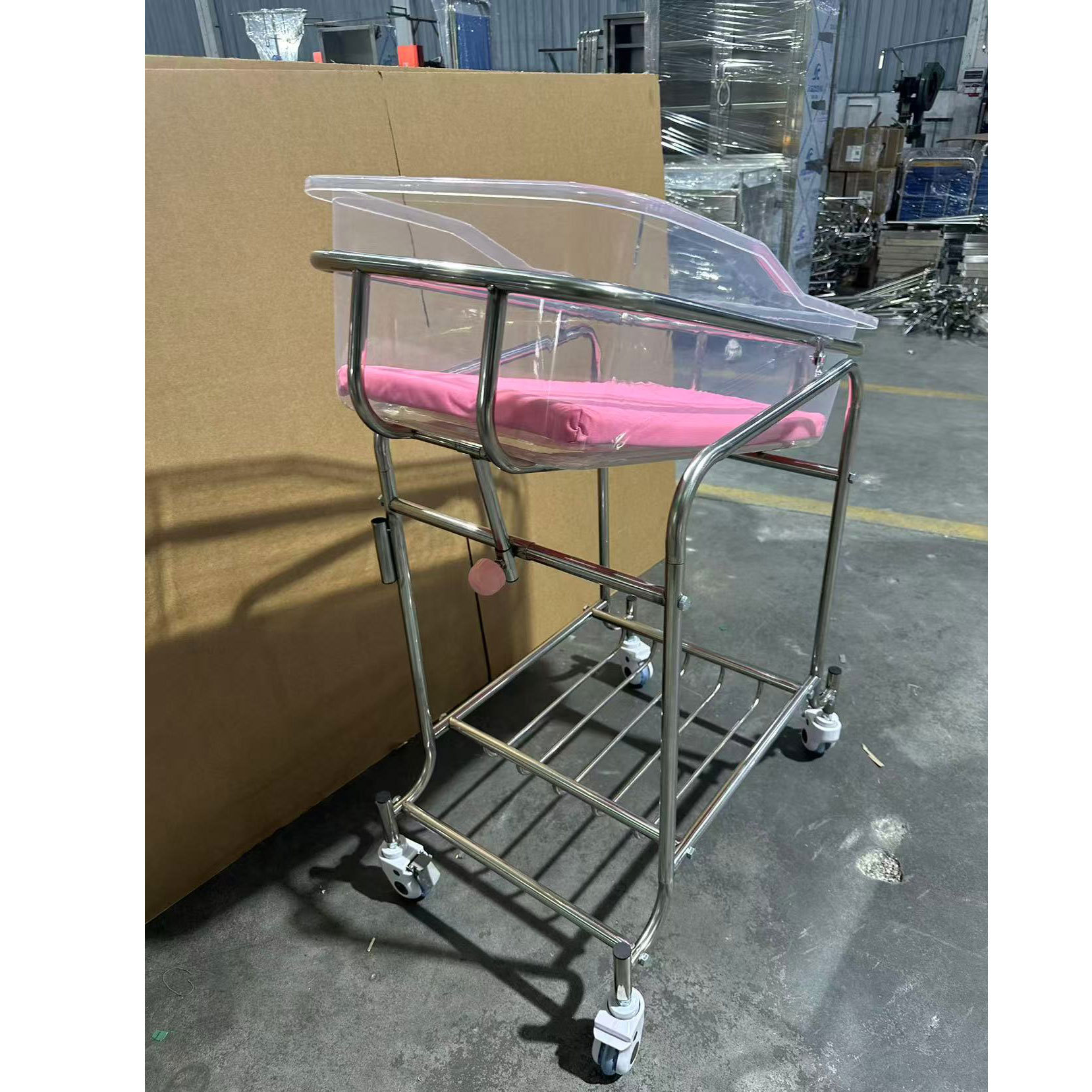 Troli Tempat Tidur Bayi Stainl - Baby Nursery Trolley ulasan dan harga