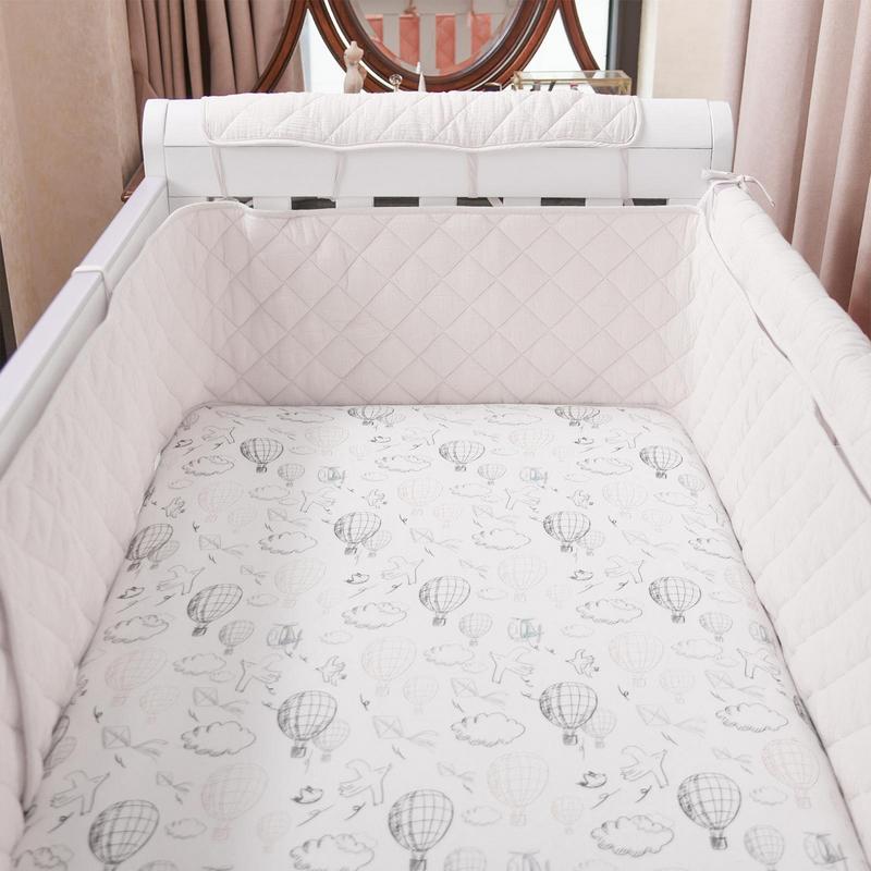 Bumper untuk tempat tidur bayi - Baby Nursery Decor Girl ulasan dan harga