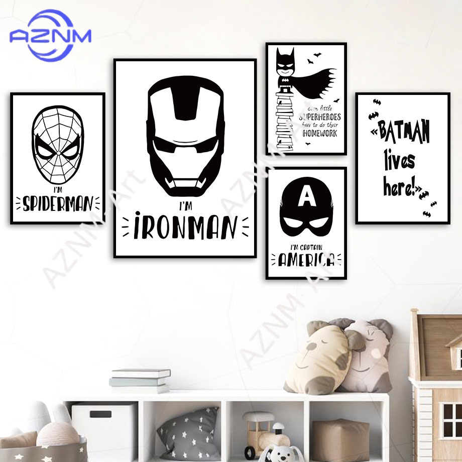 Lukisan Kanvas Seni Dinding Ko - Baby Nursery Boy ulasan dan harga