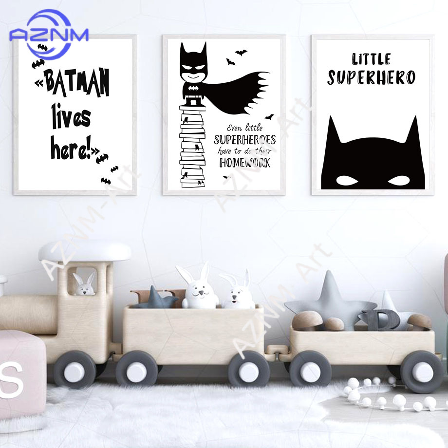 Lukisan Kanvas Seni Dinding Ko - Baby Nursery Boy ulasan dan harga