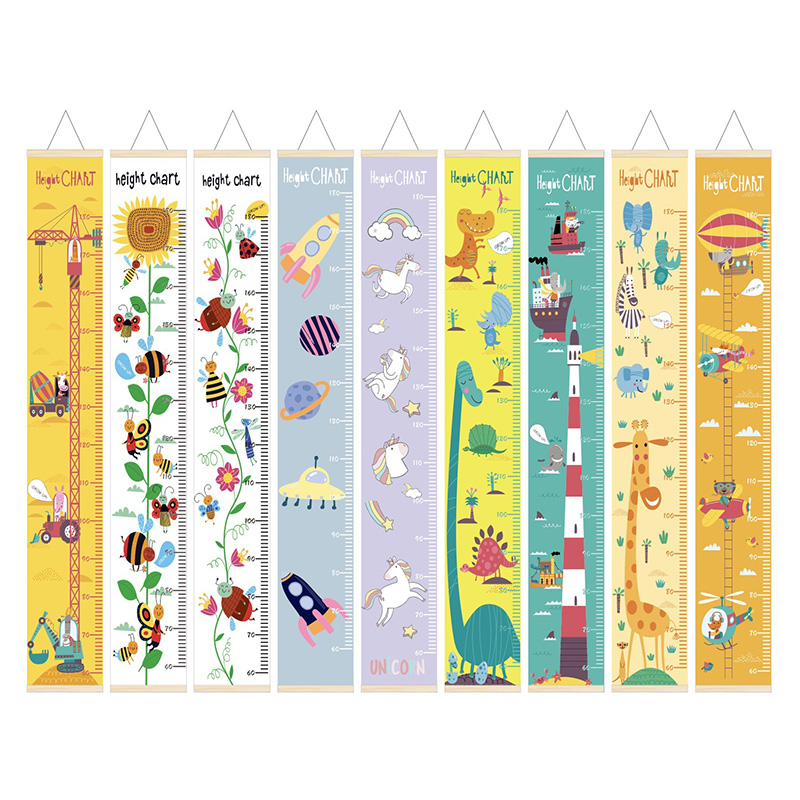 60-180CM Grafik Pertumbuhan Ti - Baby Nursery Frames ulasan dan harga
