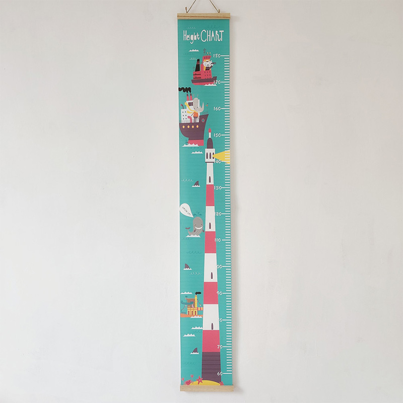 60-180CM Grafik Pertumbuhan Ti - Baby Nursery Frames ulasan dan harga