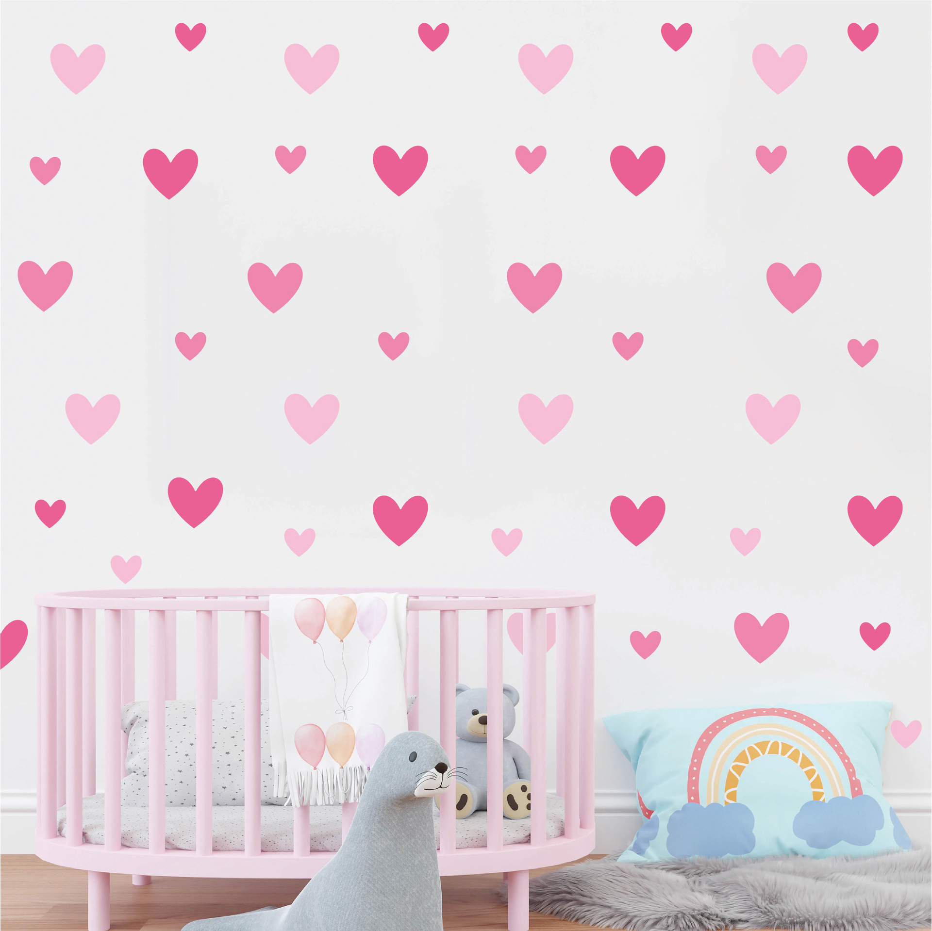 Stiker dinding putri kecil hat - Baby Girl Nursery Quotes ulasan dan harga